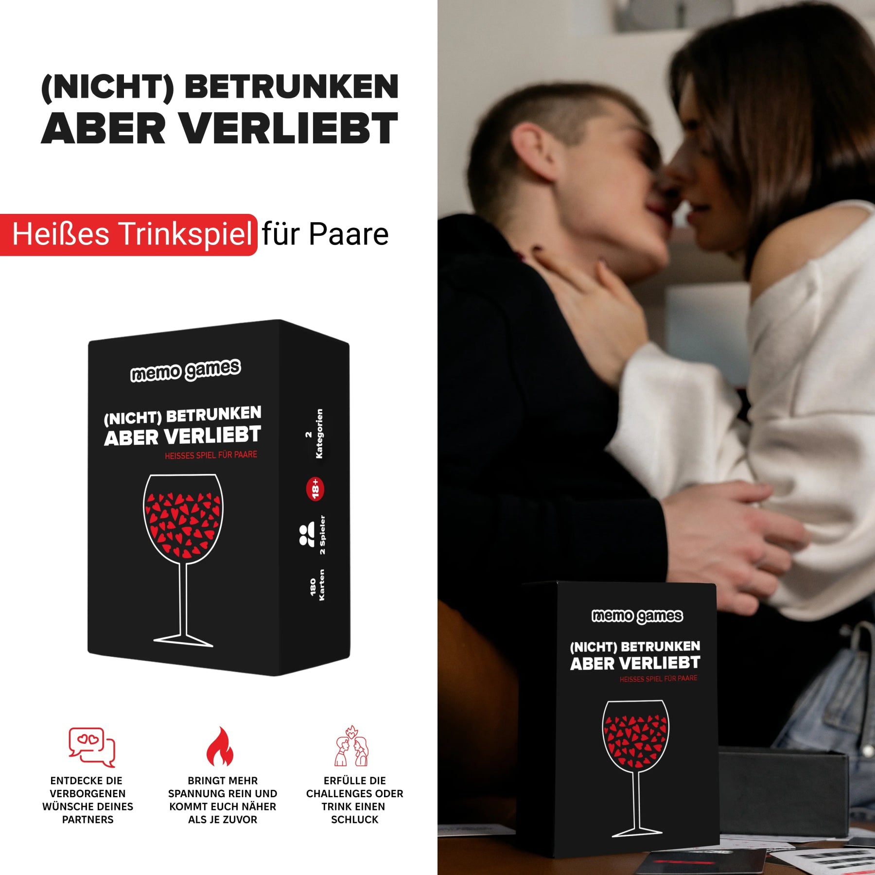 (NICHT) BETRUNKEN, ABER VERLIEBT - Memo Games DE