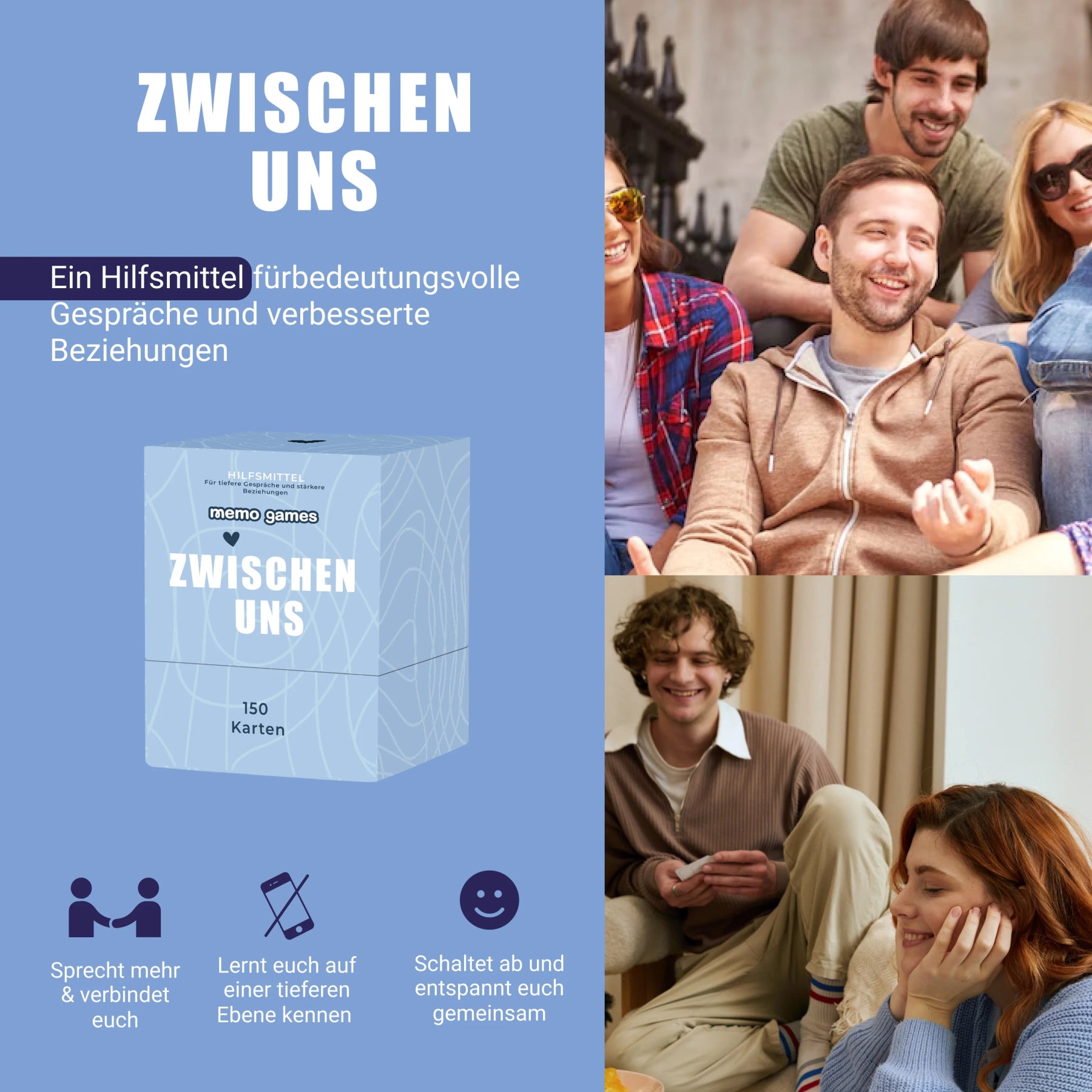 Zwischen Uns - Memo Games DE