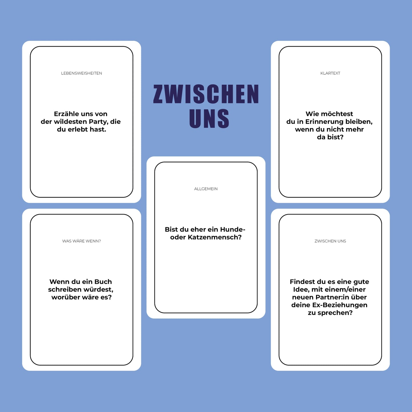 Zwischen Uns - Memo Games DE