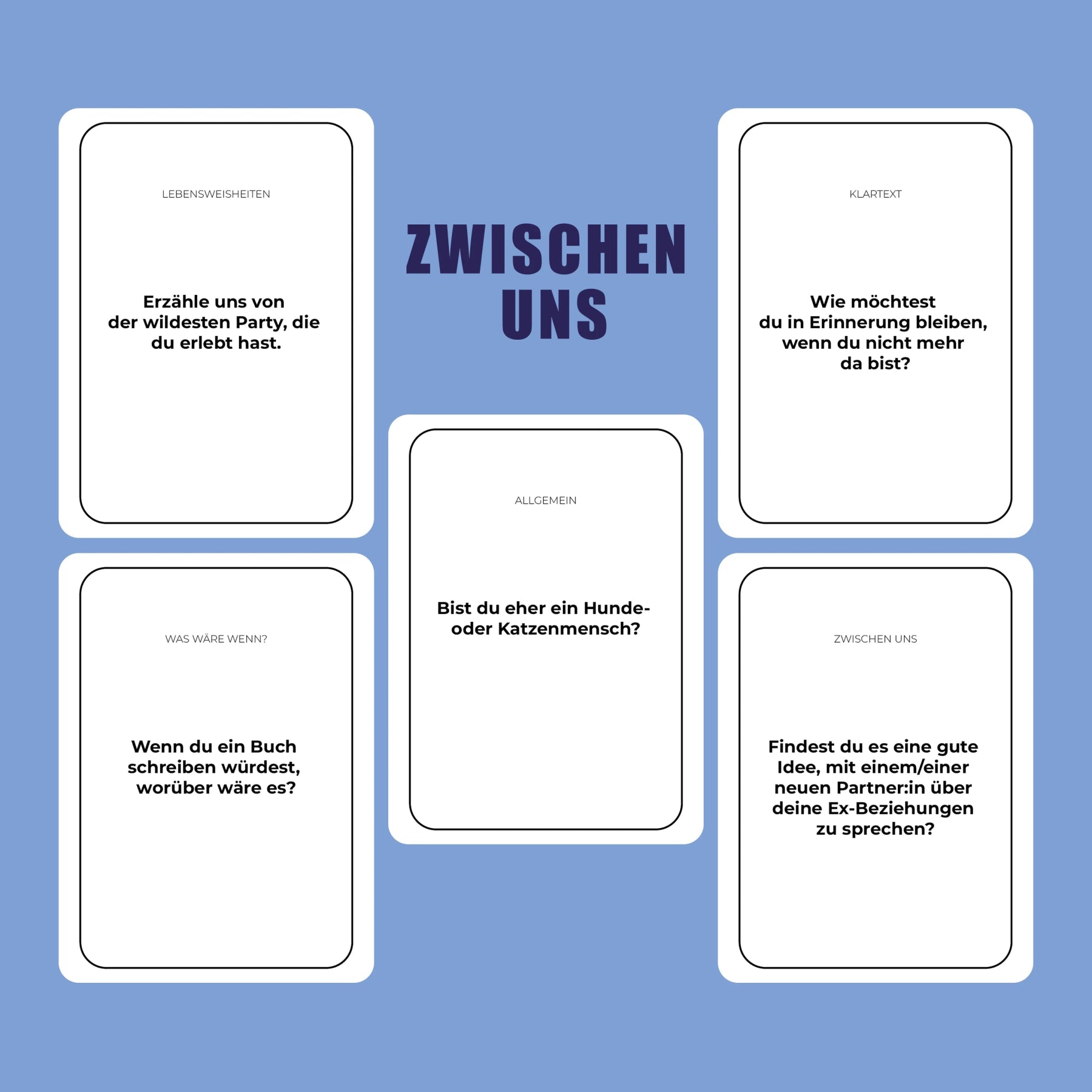 Zwischen Uns - Memo Games DE